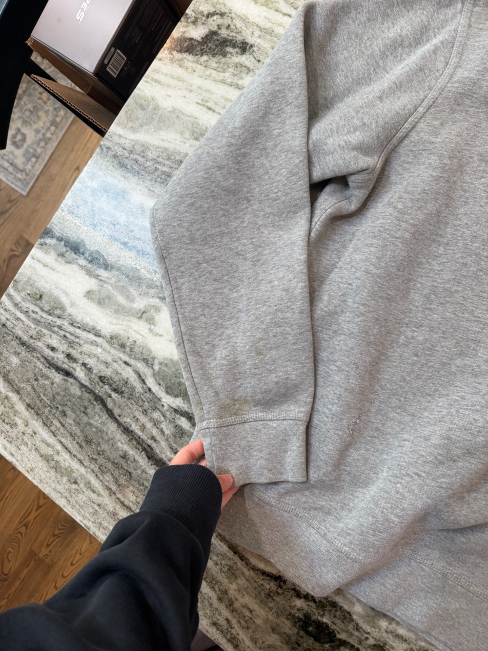 Nike Michigan State Spartans Grey Crewneck Sweatshirt - Picture 5 of 6